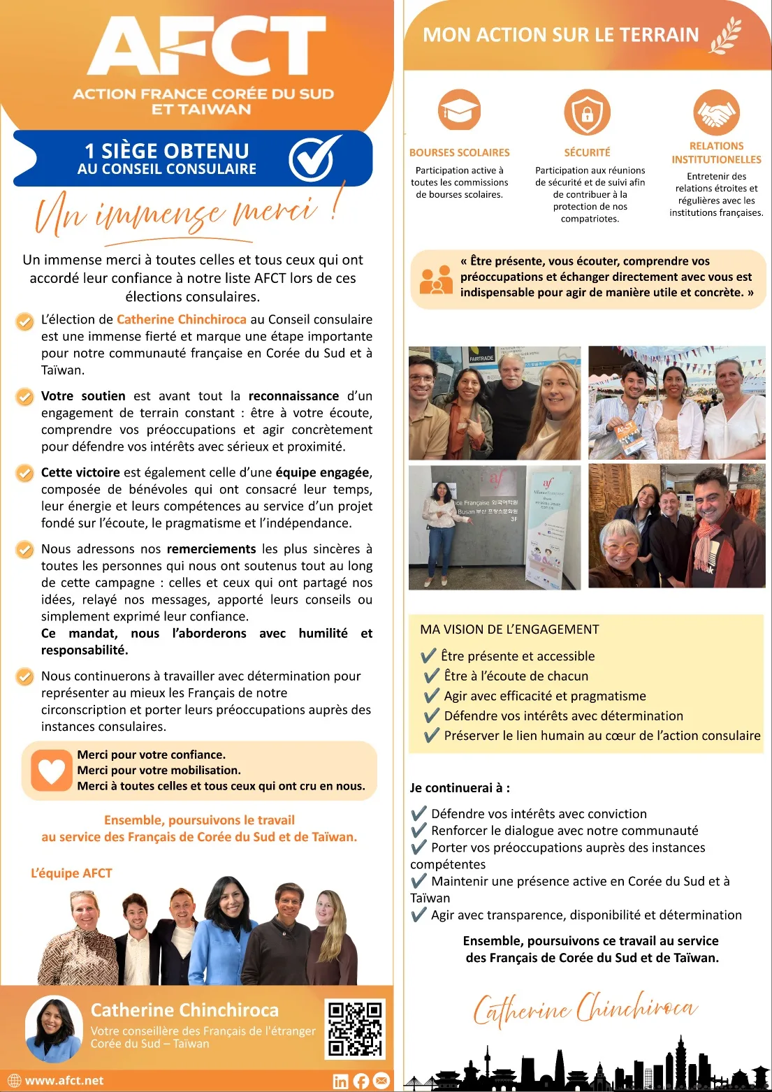 Affiche de groupe AFCT